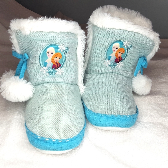 NEW Disney Store Frozen slippers booties - Picture 1 of 3